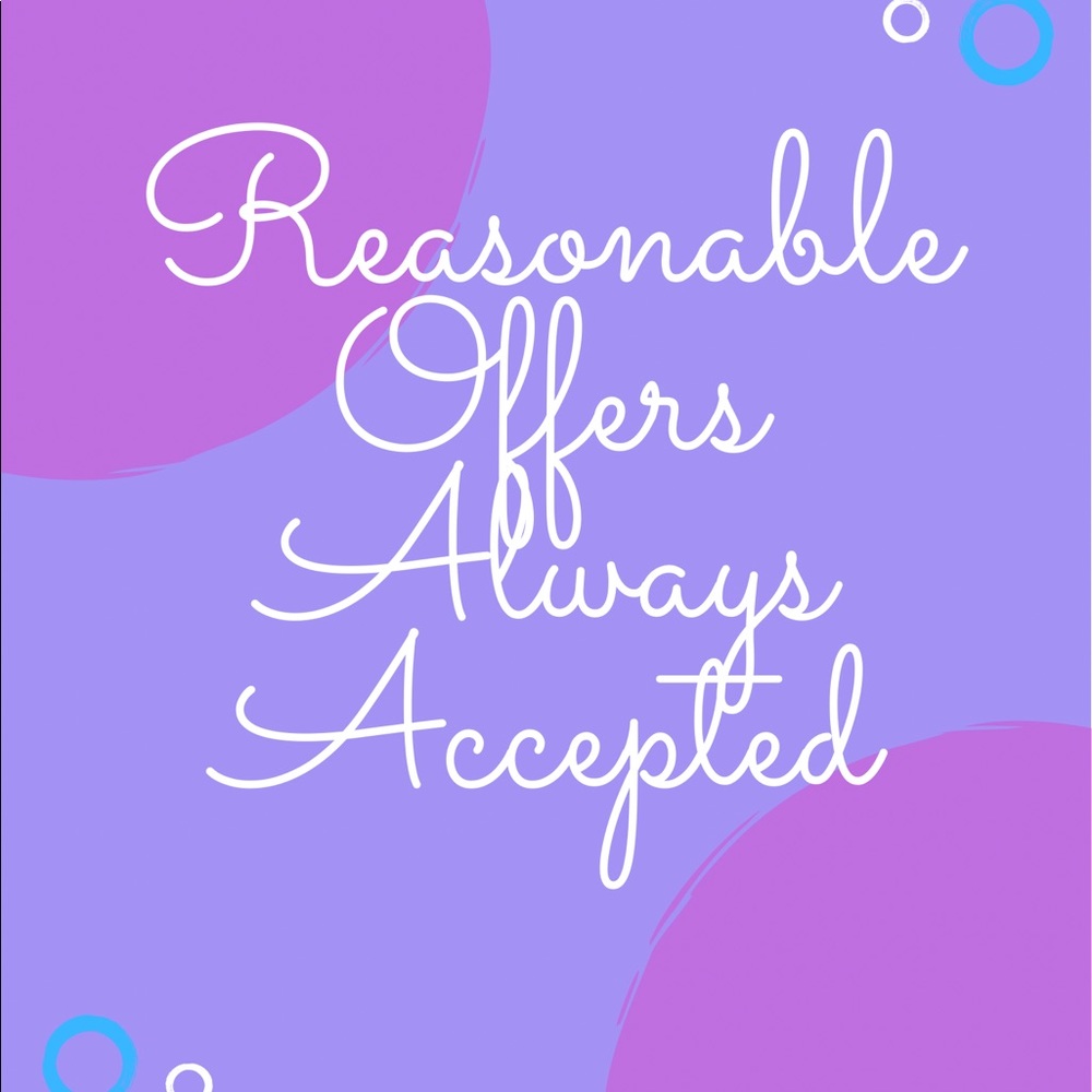 💕We Accept Reasonable Offers..!!!💕